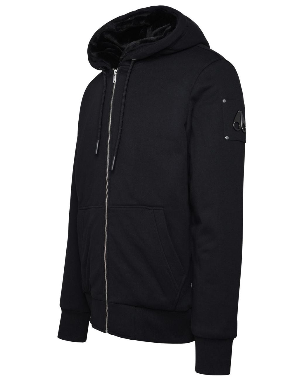 Moose Knuckles Blue Cotton Down Jacket for men