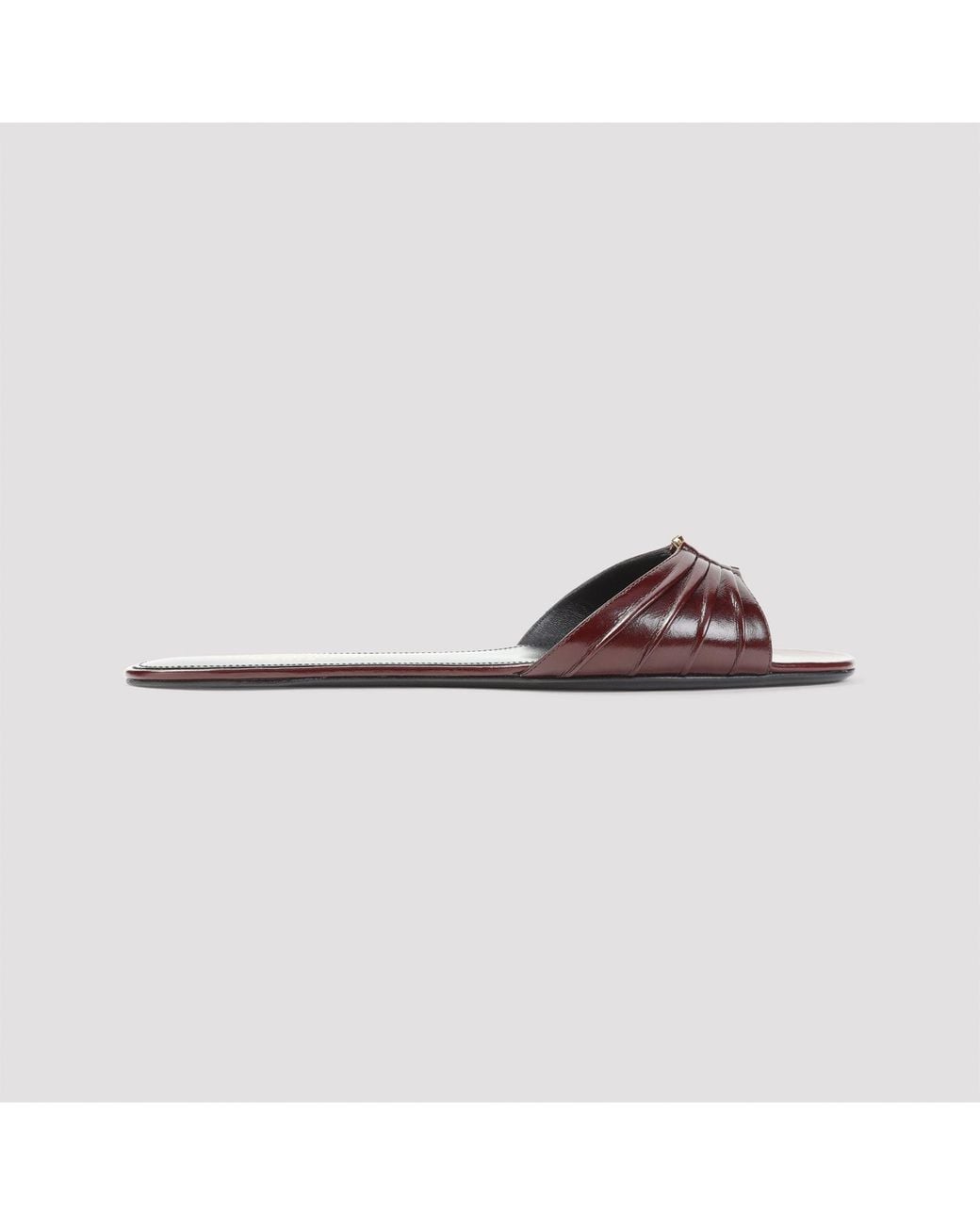 Saint Laurent Brown Babylone Sandals