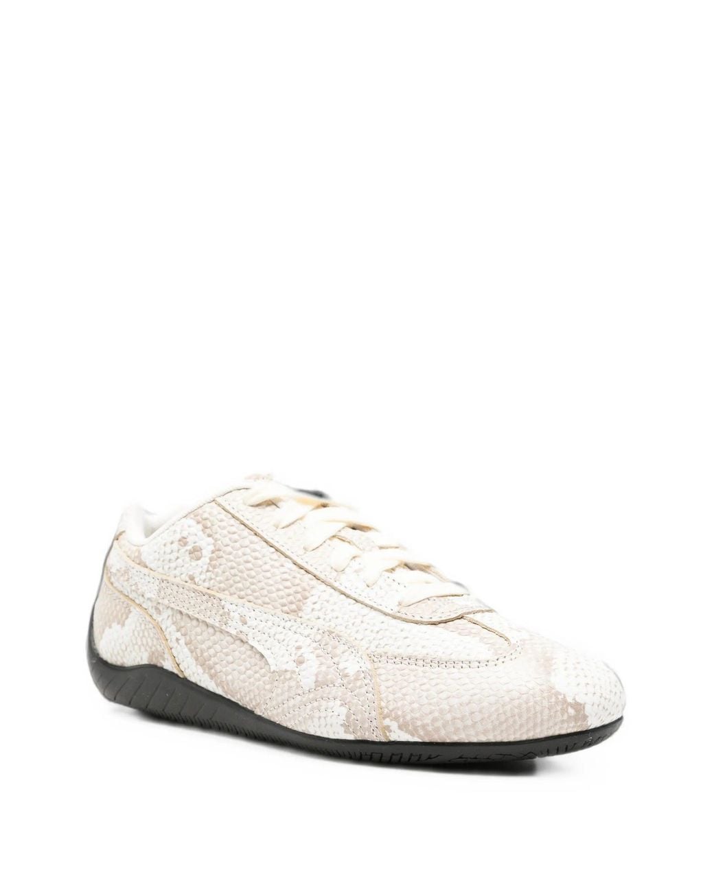 PUMA White Speedcat Snake