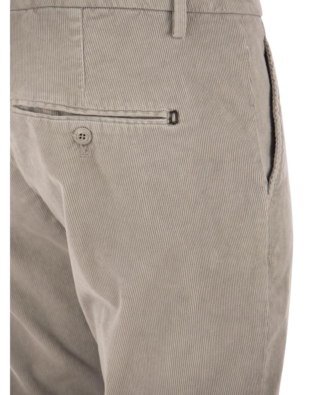 Dondup Gray Gaubert Slim Milleraies Trousers