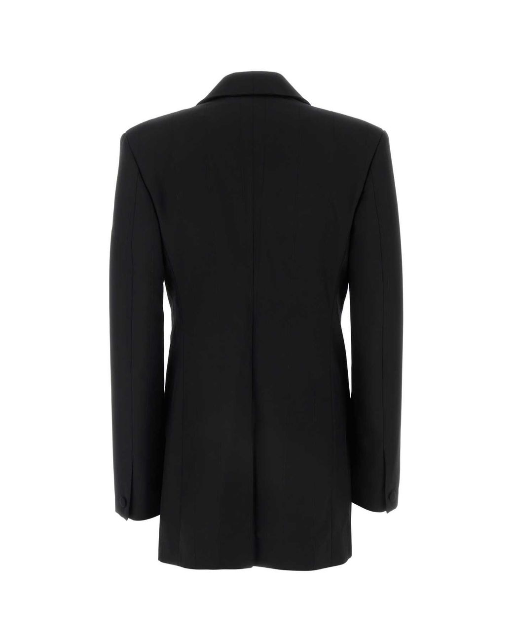 Givenchy Black Stretch Wool Blend Blazer