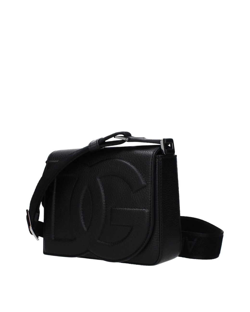 Dolce & Gabbana Black Dolce&Gabbana Borse A Tracolla Uomo Pelle Nero