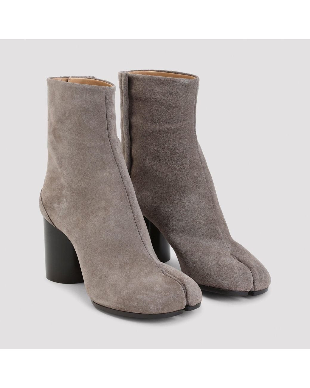 Maison Margiela Gray Tabi Ankle Boots