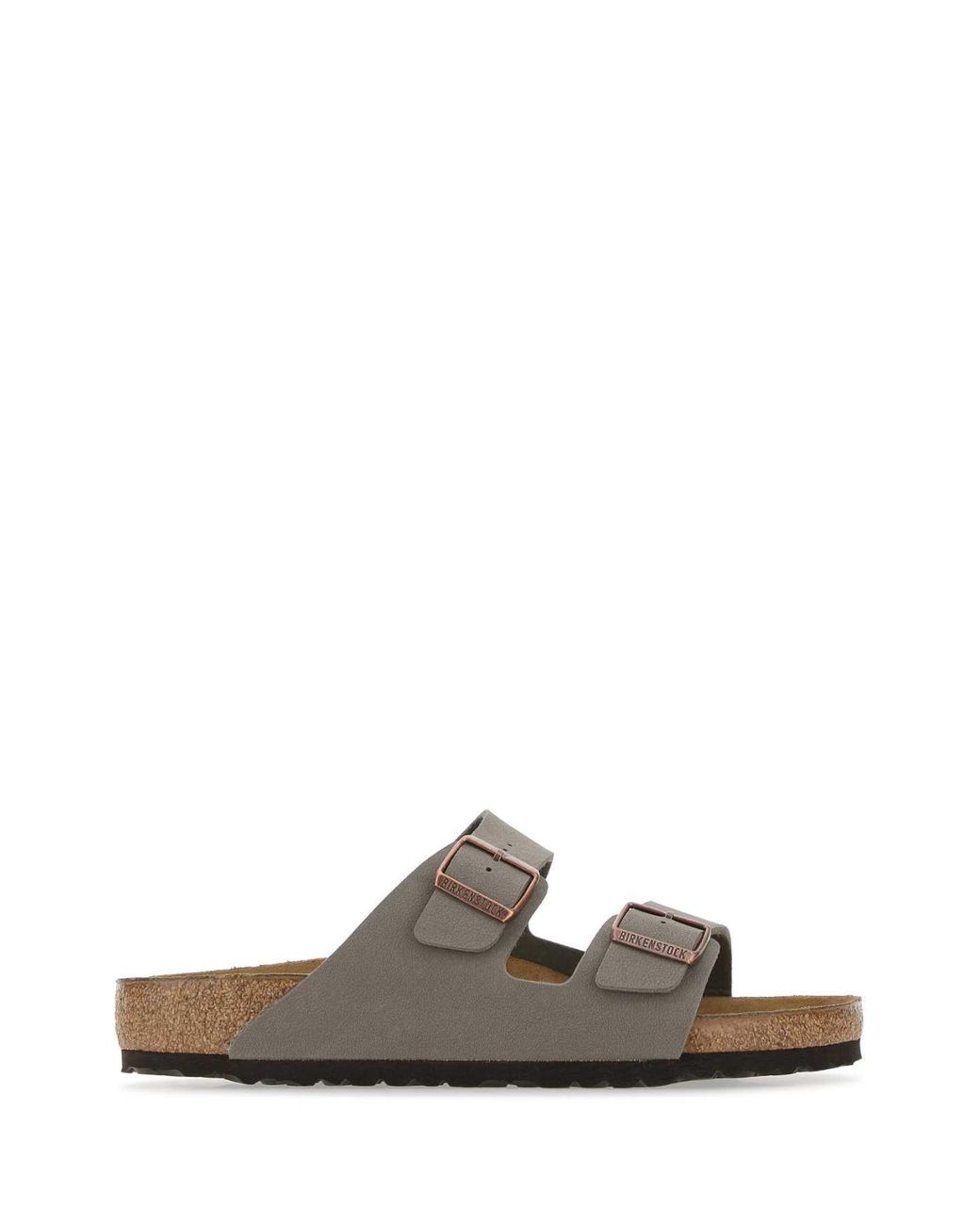 Birkenstock Brown Mud Leather Arizona Slippers