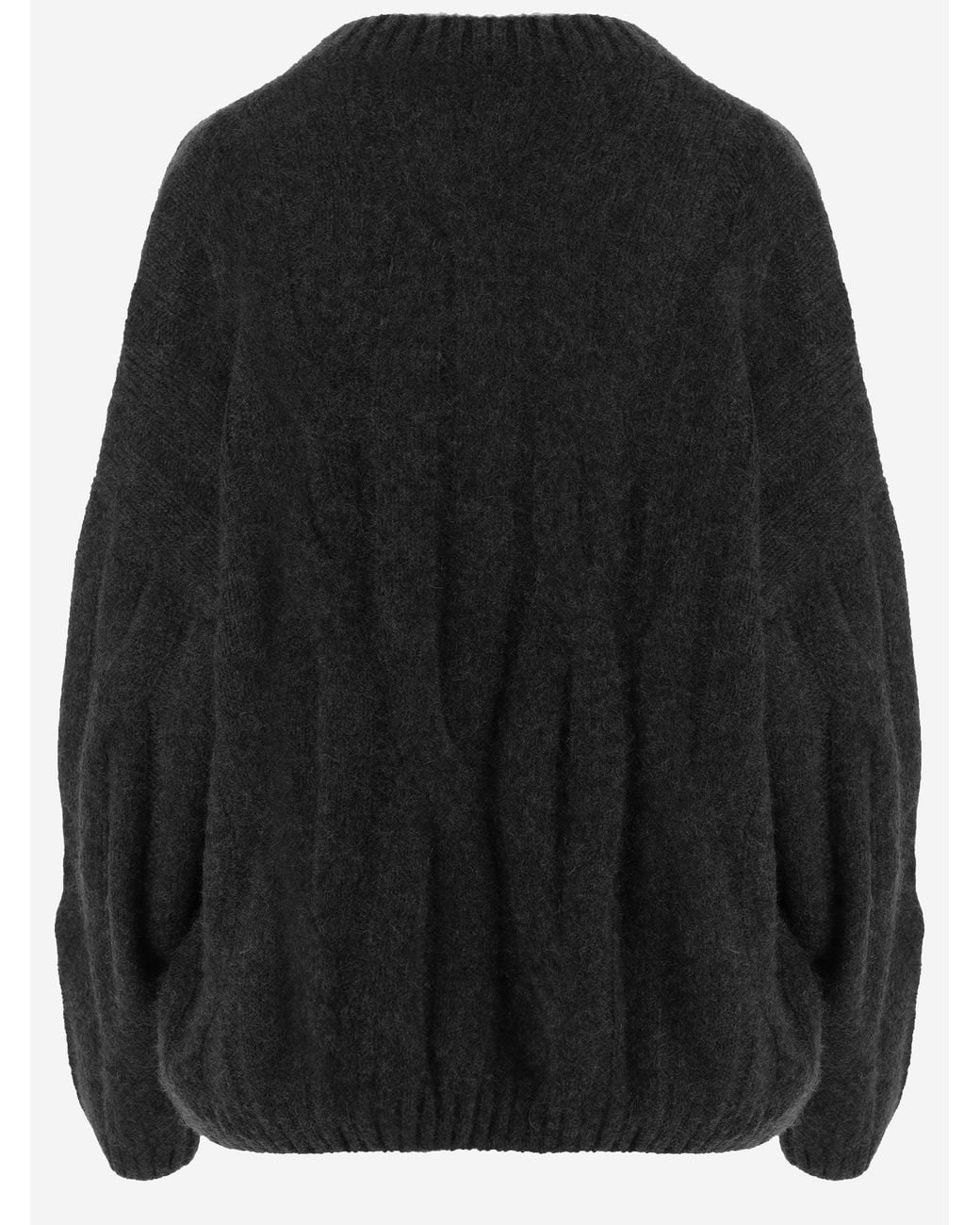 Allude Black Sweater Cashmere And Silk