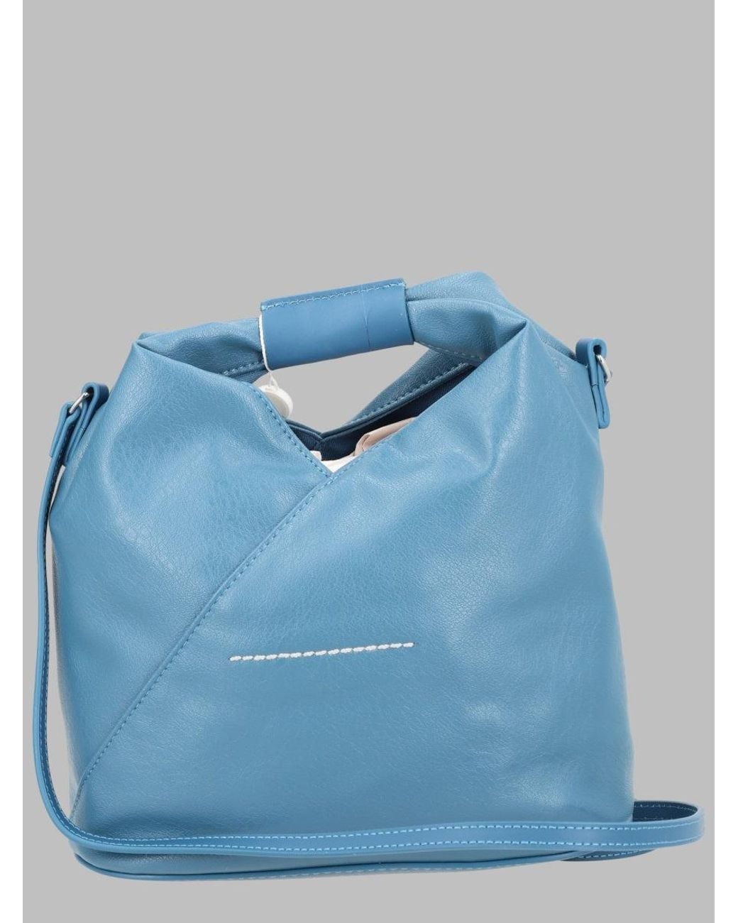 MM6 by Maison Margiela Blue Mini Crossbody Bag