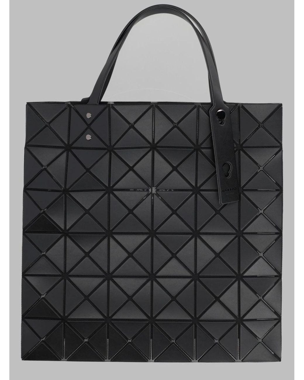 Issey Miyake Black Mini Textured Polyester Handbag
