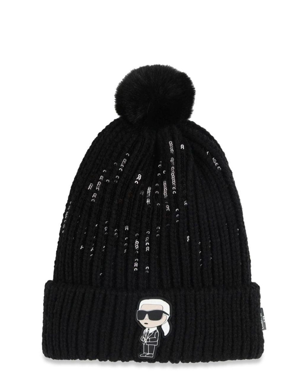 Karl Lagerfeld Black Hat