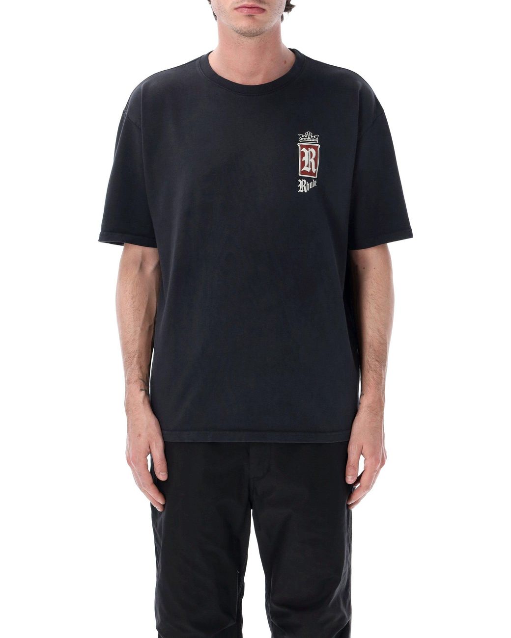 Rhude Black Fumar 91 T-Shirt