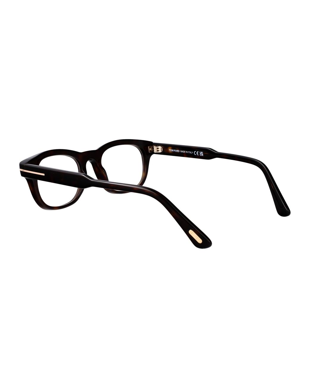 Tom Ford Brown Round Optical Ft6180 B 52