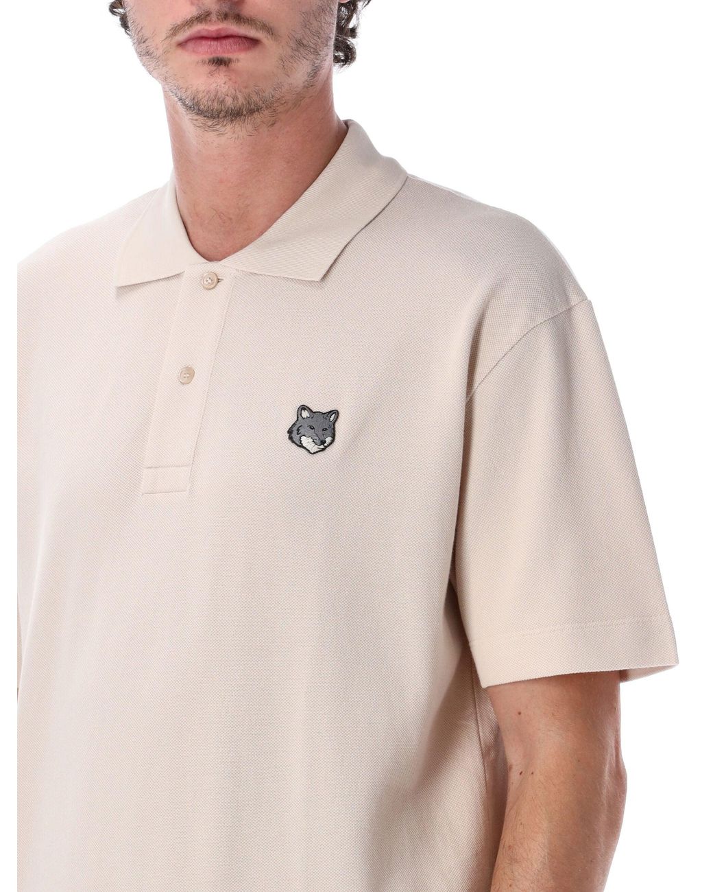 Maison Kitsuné Blue T Shirts And Polos