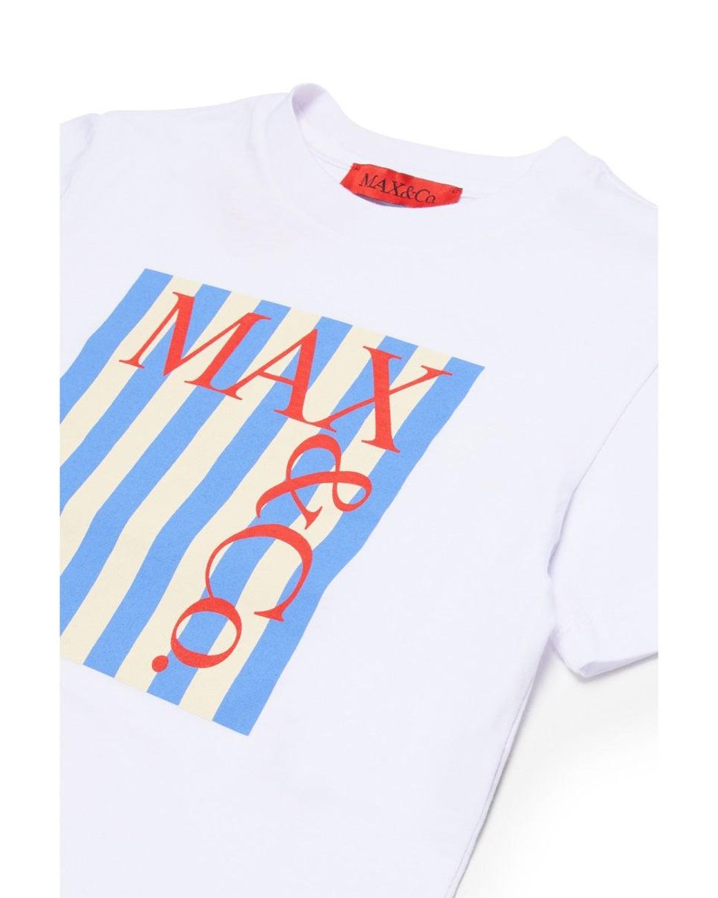 MAX&Co. White T Shirt With Logo