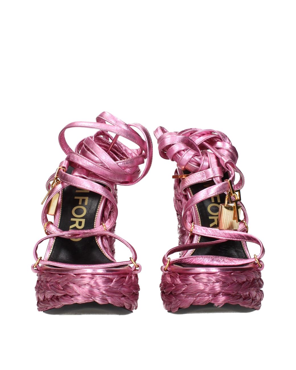 Tom Ford Pink Leather 'S Sandals