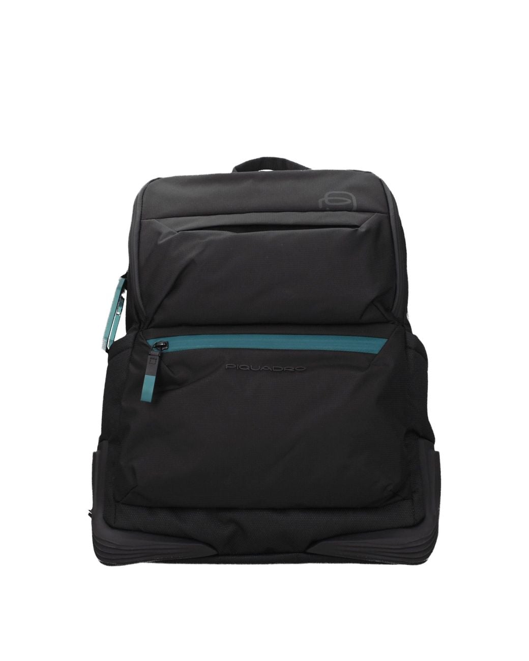 Piquadro Black Zaini E Marsupi Uomo Tessuto Nero/Verde Bottiglia