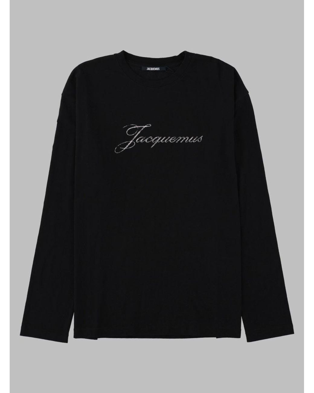 Jacquemus Black Organic Cotton & Hemp T-Shirt