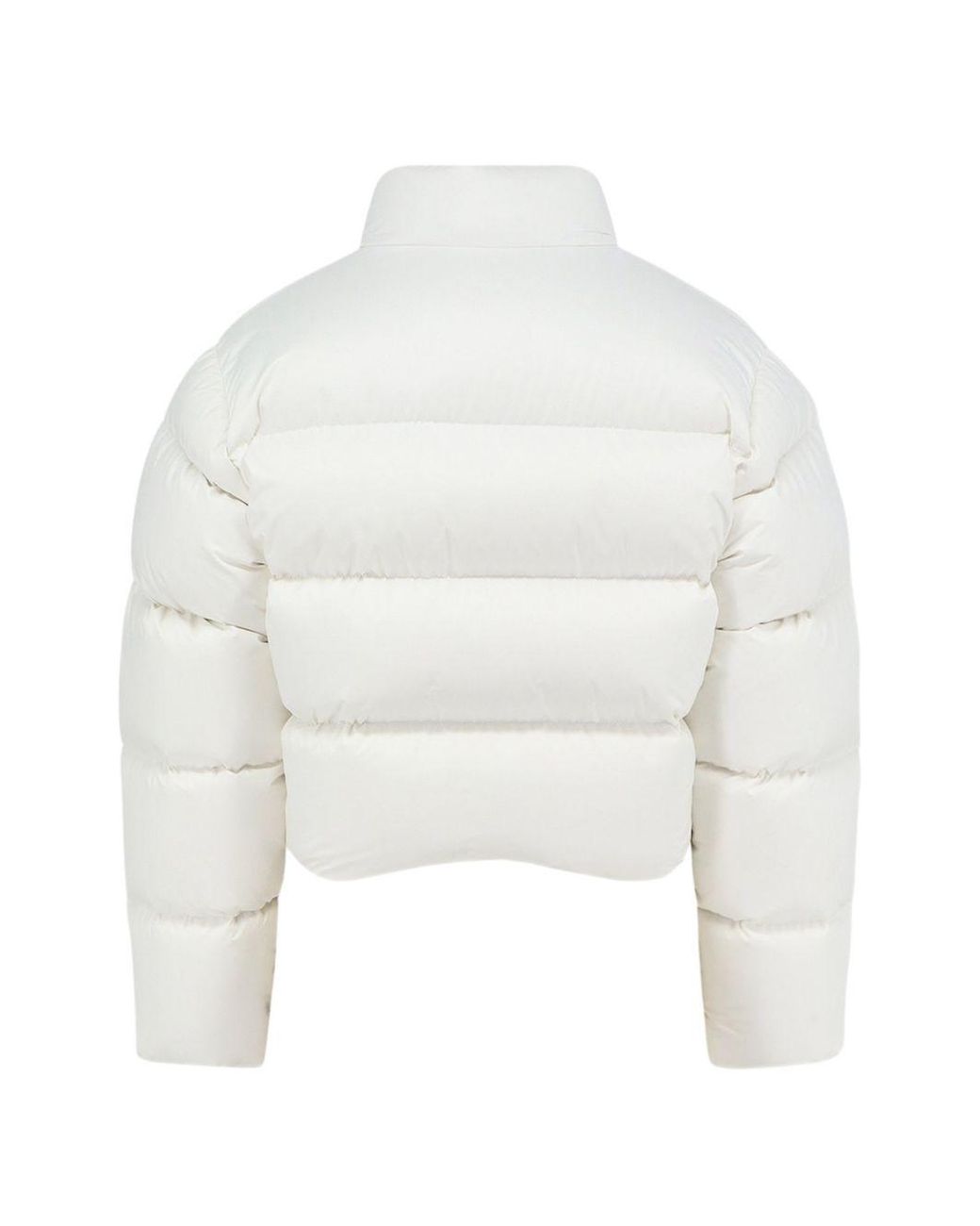 Gucci White Cropped Down Jacket