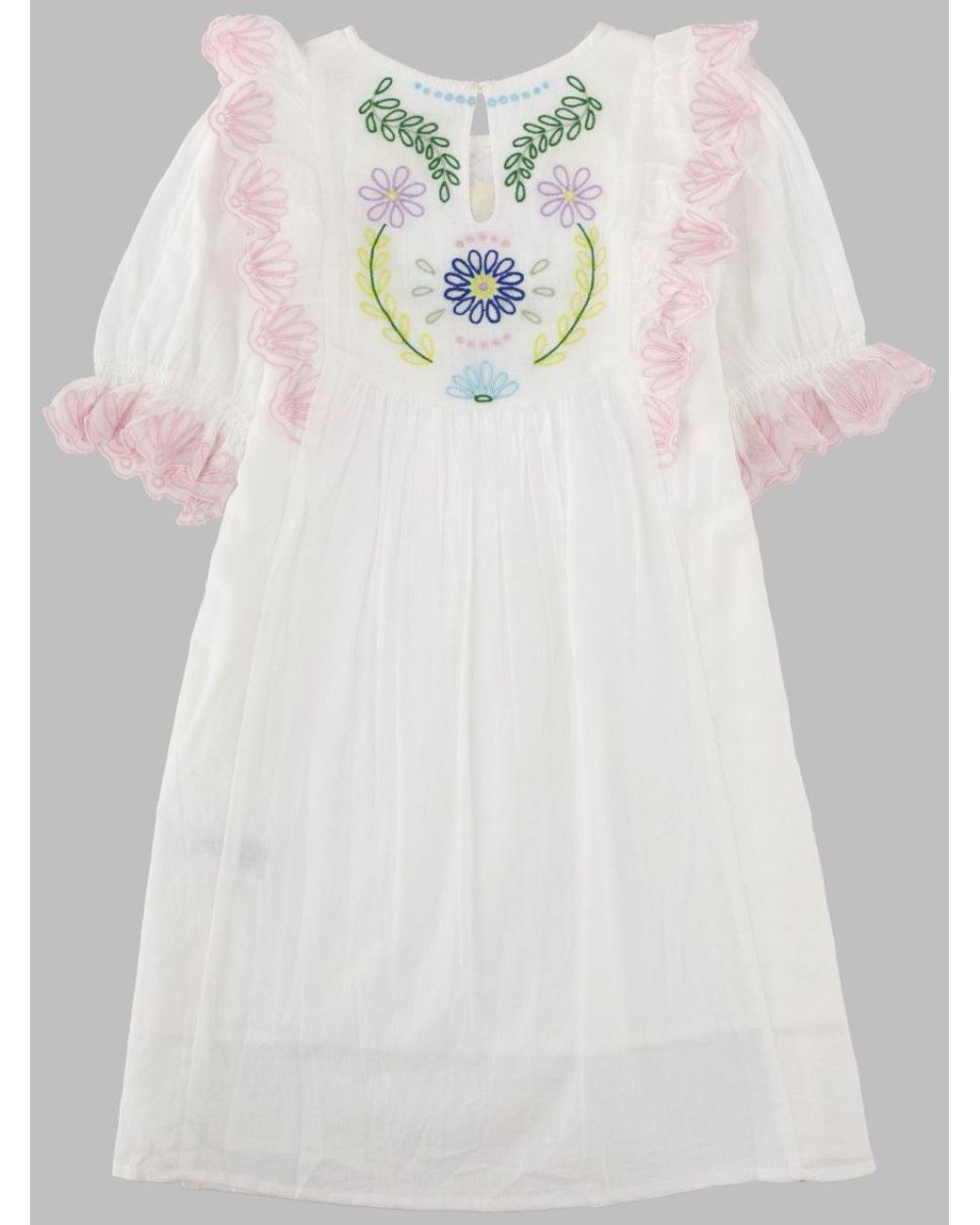Bellerose White Embroidery Dress