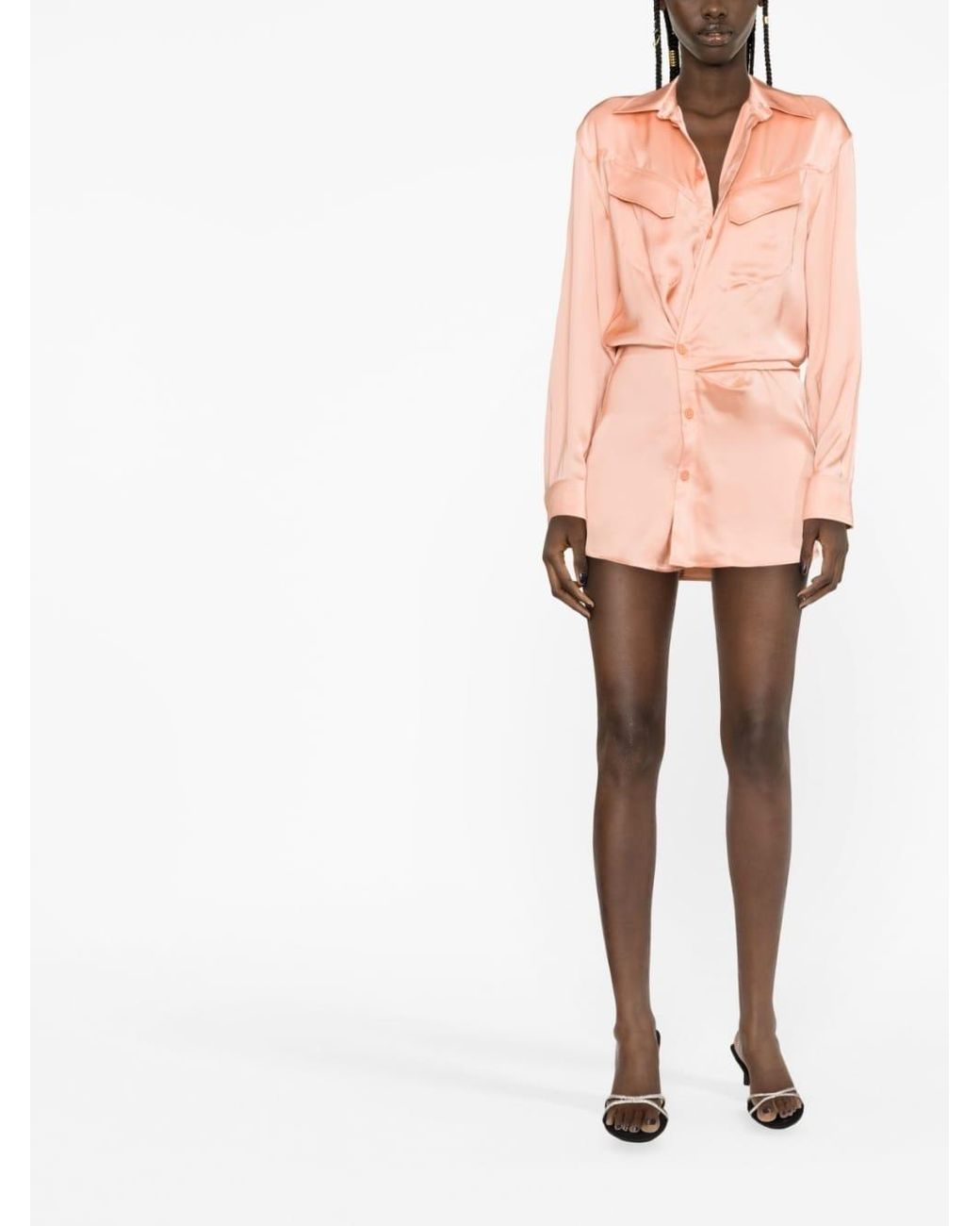 Off-White c/o Virgil Abloh Blousejurk in het Pink