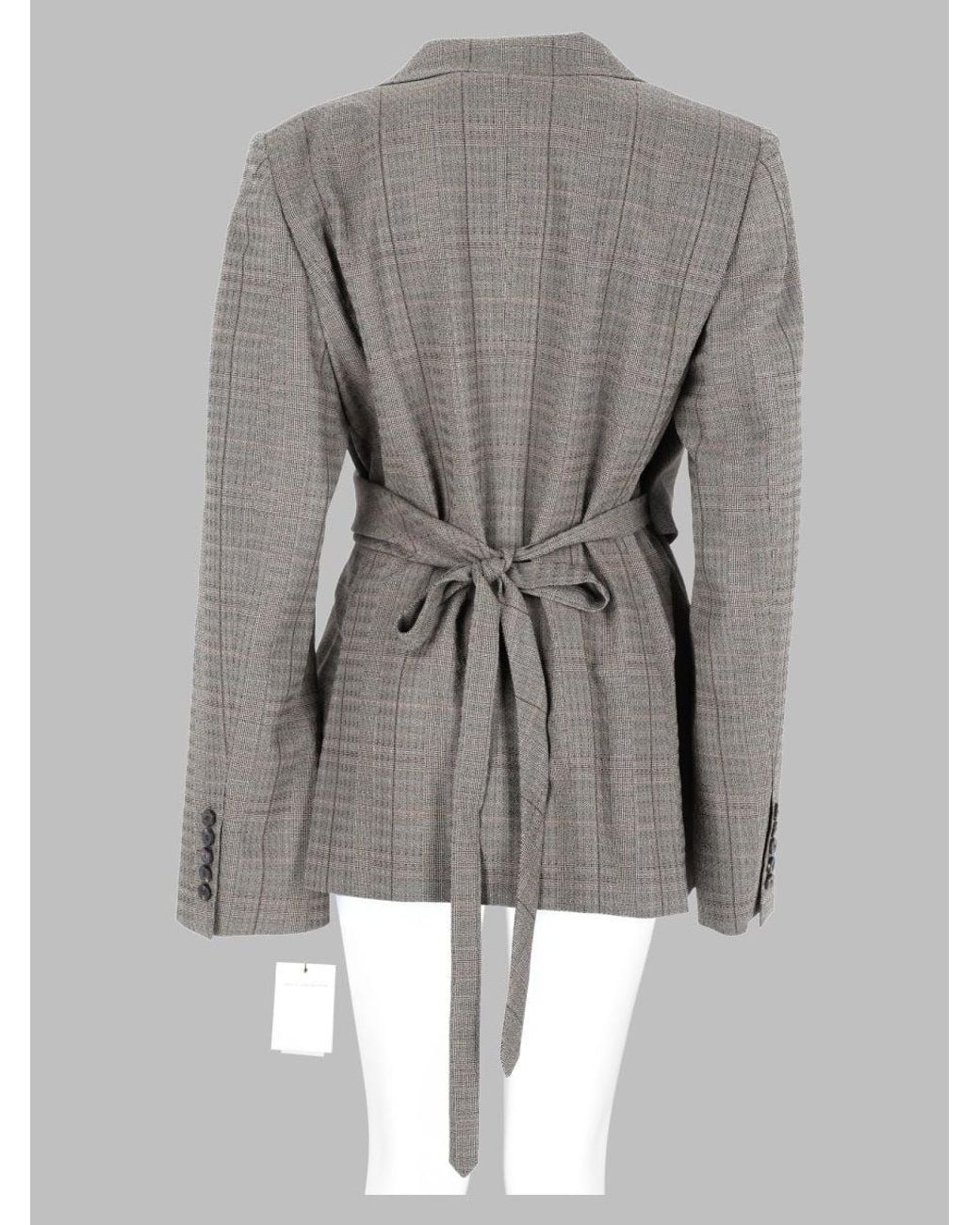Dries Van Noten Gray Tailored Jacket