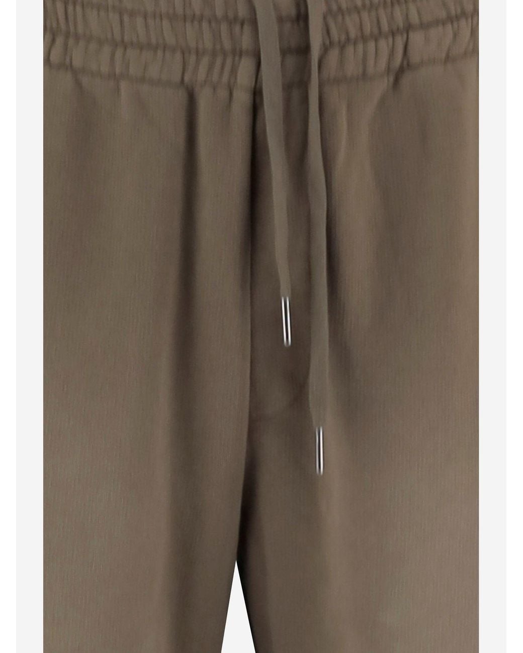 Golden Goose Deluxe Brand Gray Trousers Cotton for men