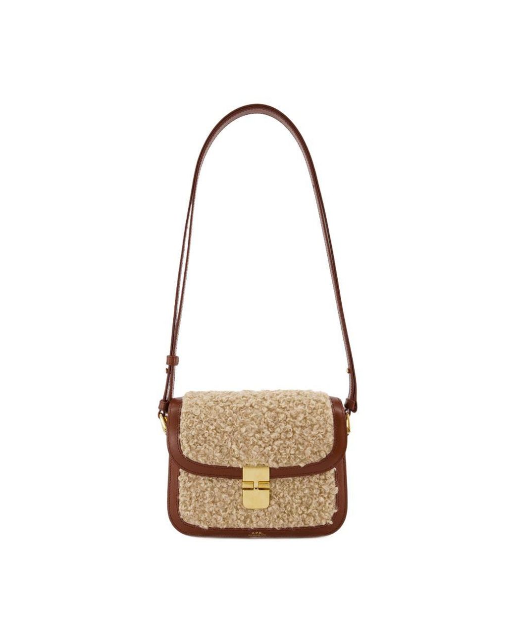 A.P.C. Metallic Grace Small Schultertasche