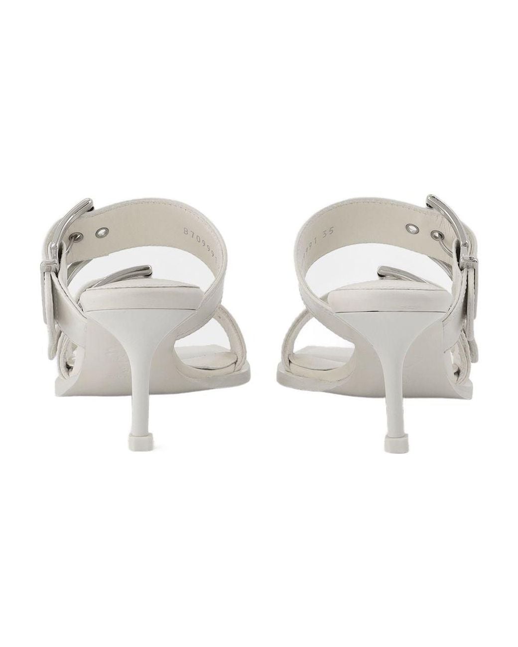 McQueen Metallic Sandals