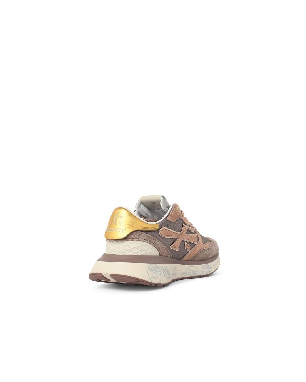 Premiata Pink Lauryn Mesh-Blend Sneakers
