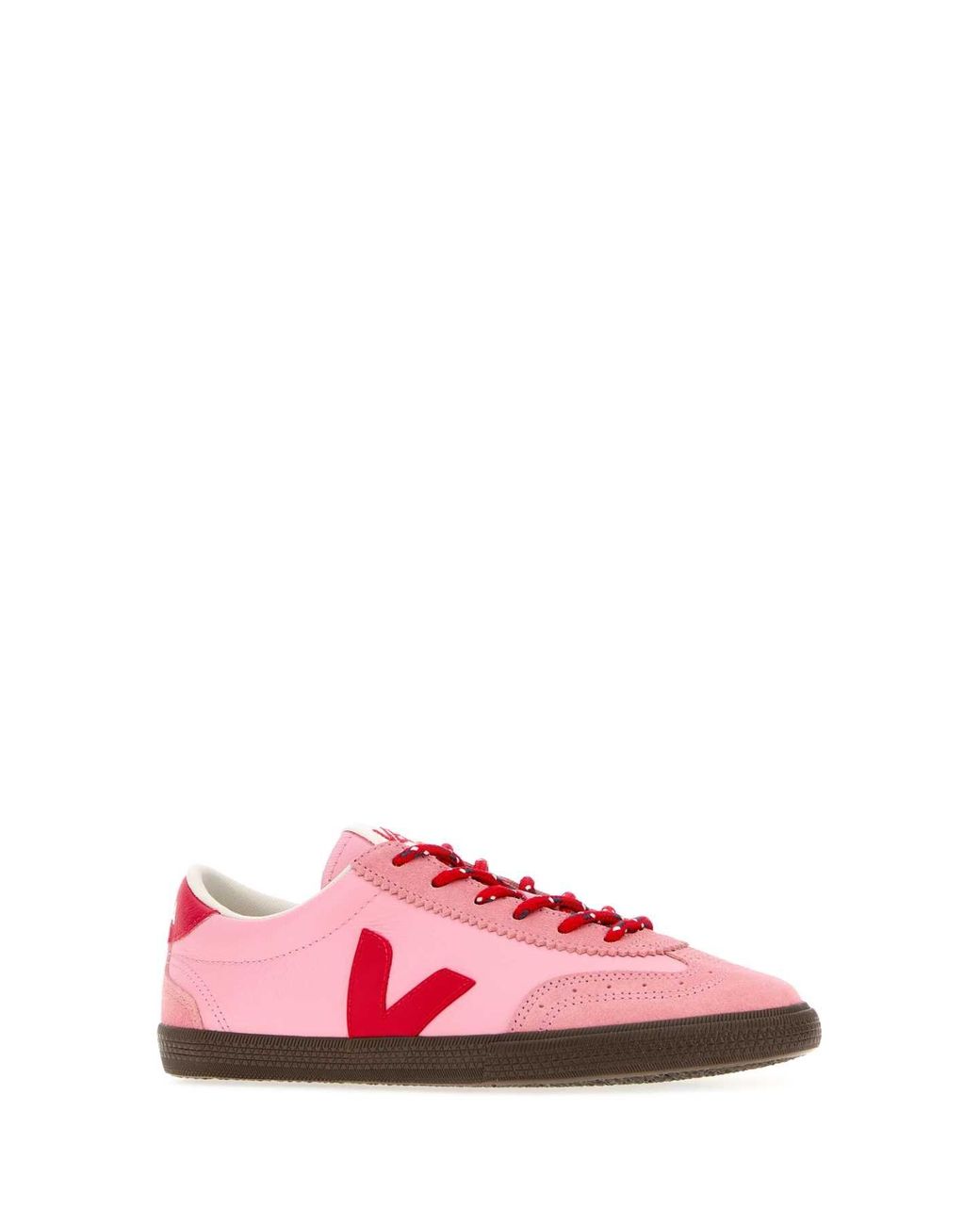 Veja Pink Color Block Sneakers