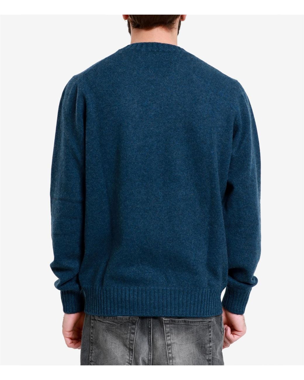 Gran Sasso Blue Sweaters for men