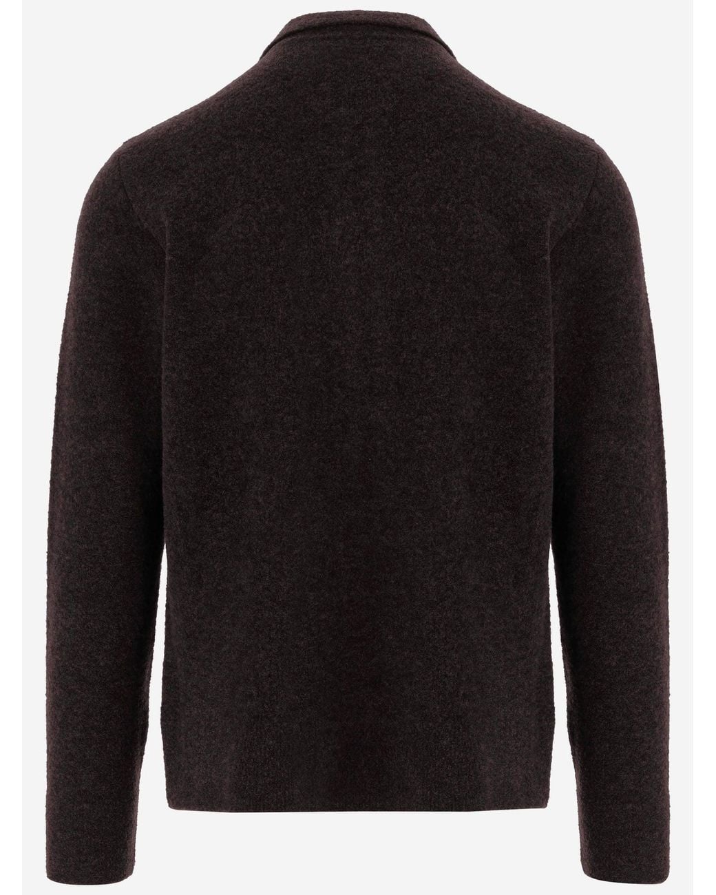 Tagliatore Black Sweater Wool-Blend