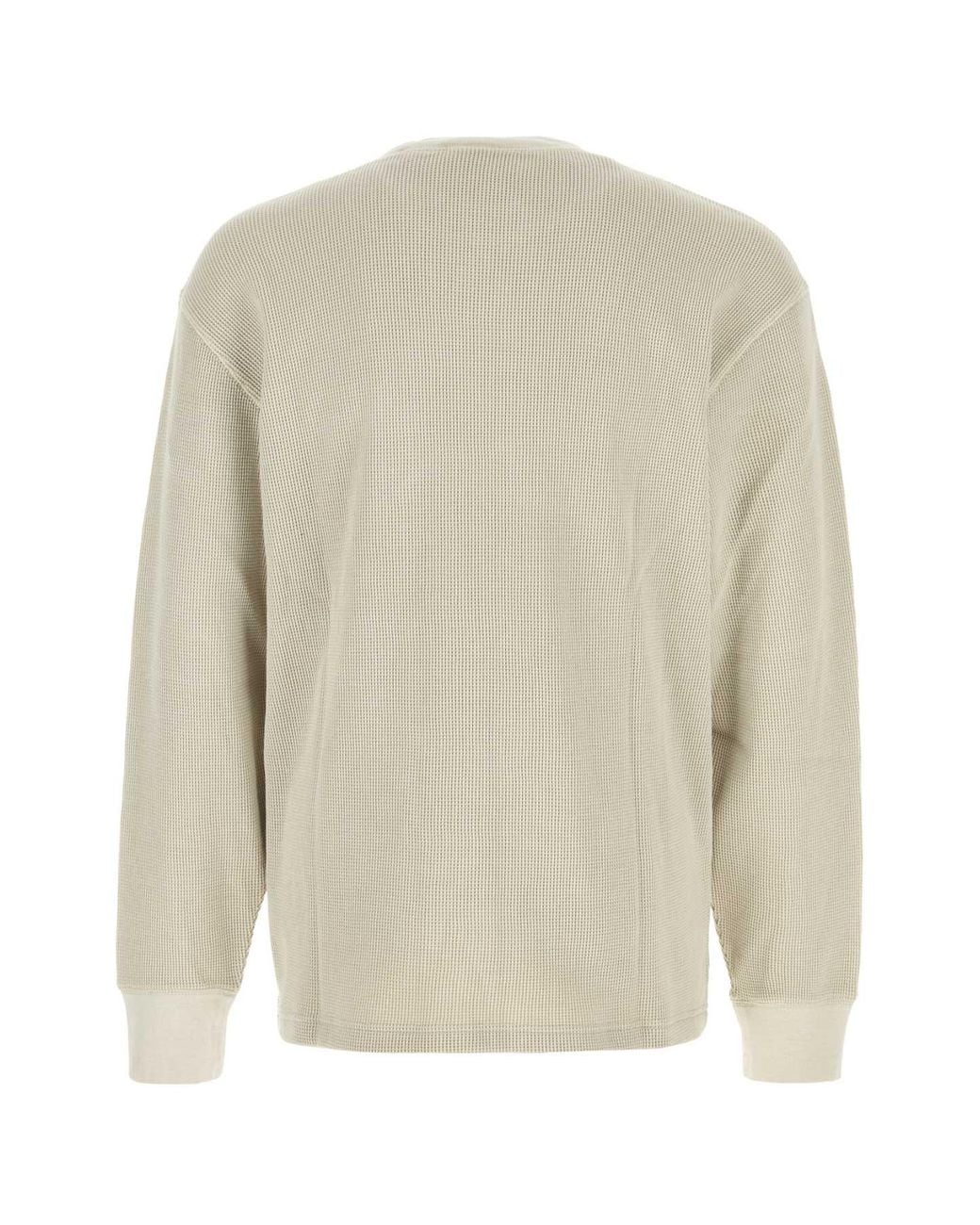 Carhartt White Sand Cotton L/Vista Waffle T Shirt
