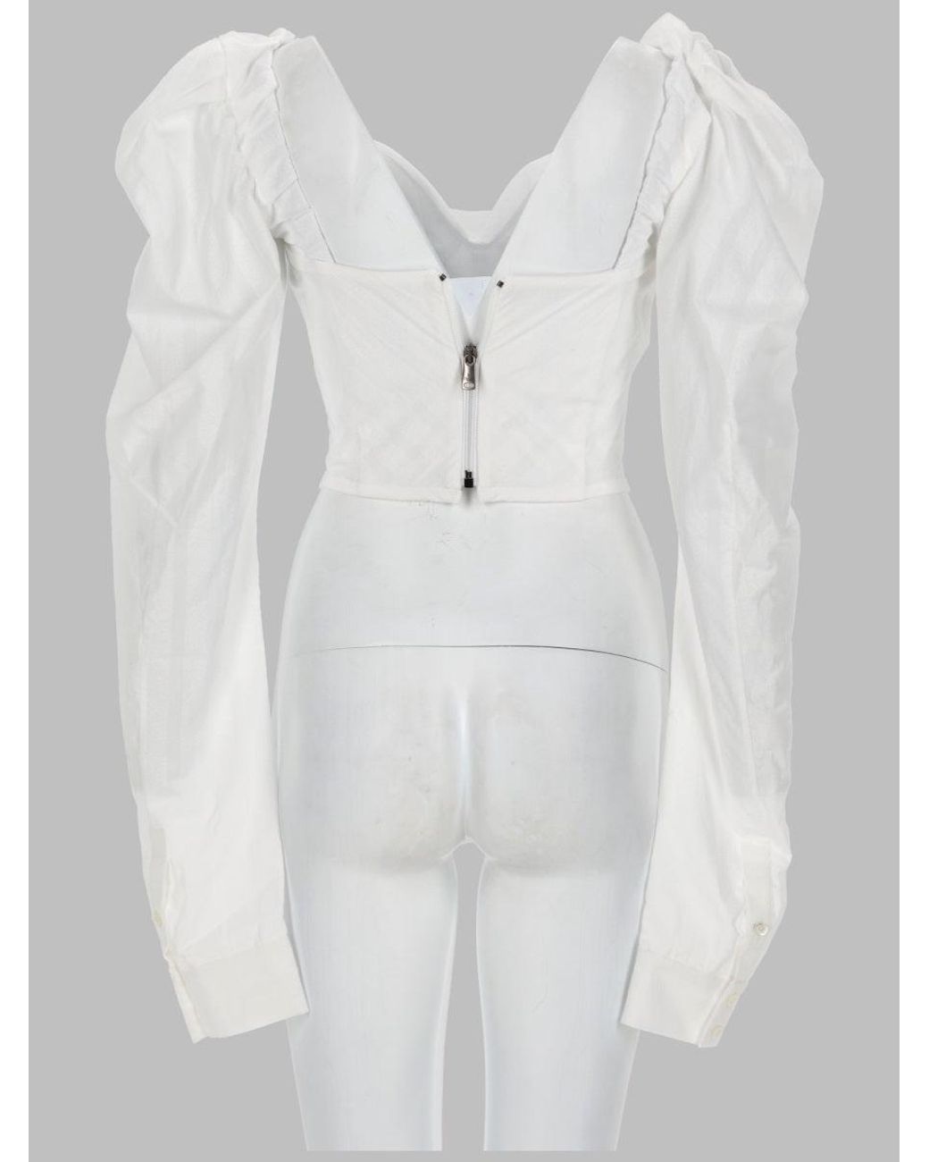 Vivienne Westwood White Top Corsetto "Sunday"