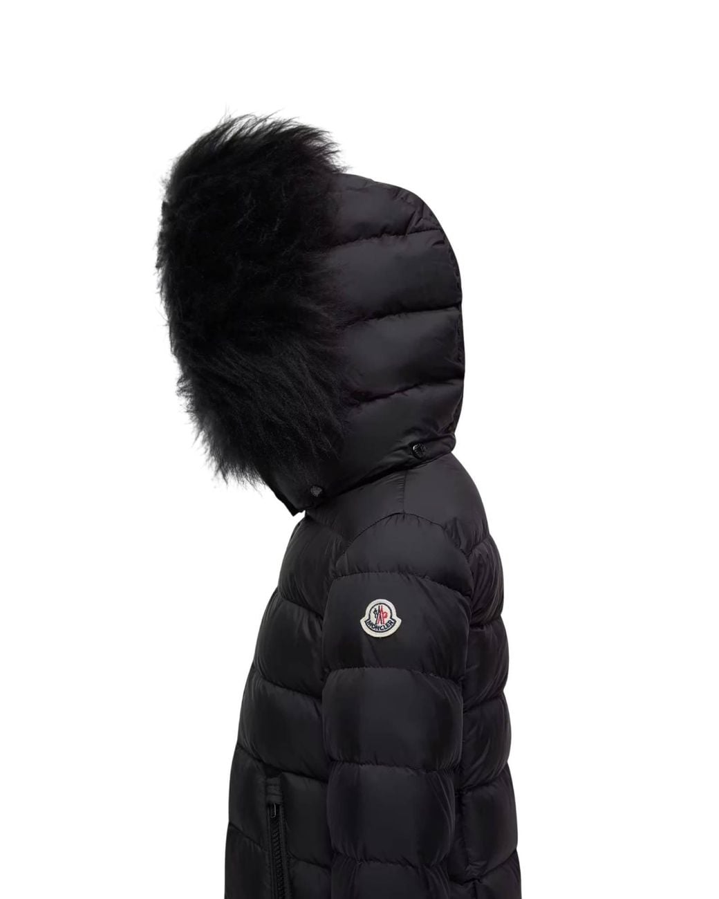 Moncler Black Abelle Long Coat