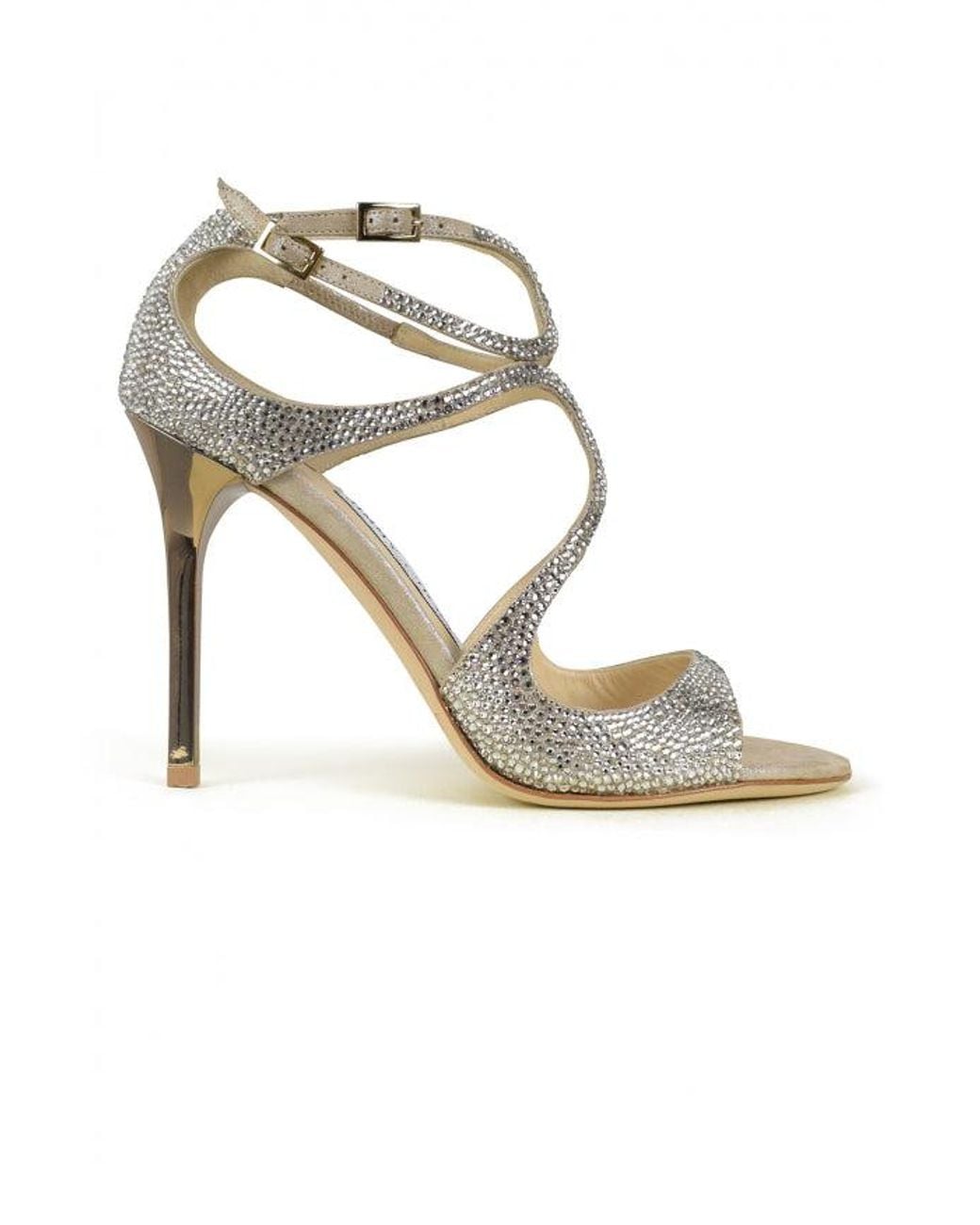 Jimmy Choo Metallic Lang Sandals