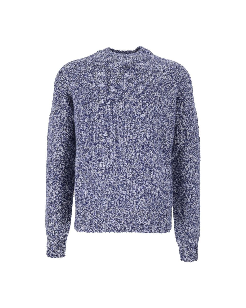 Ballantyne Blue R Neck Pullover
