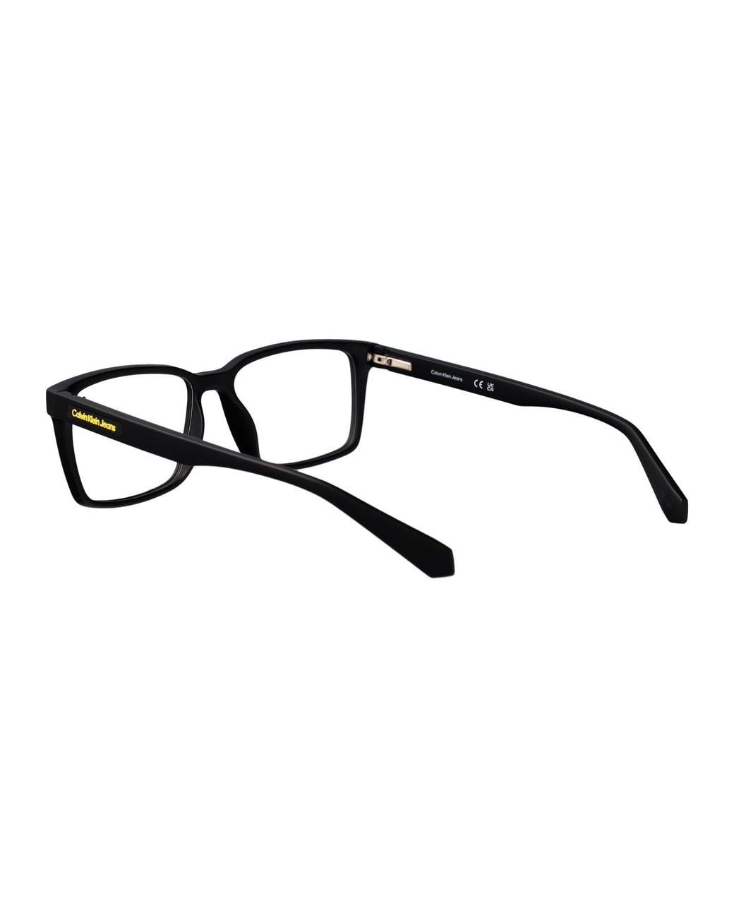 Calvin Klein Black Matte Injected Glasses for men