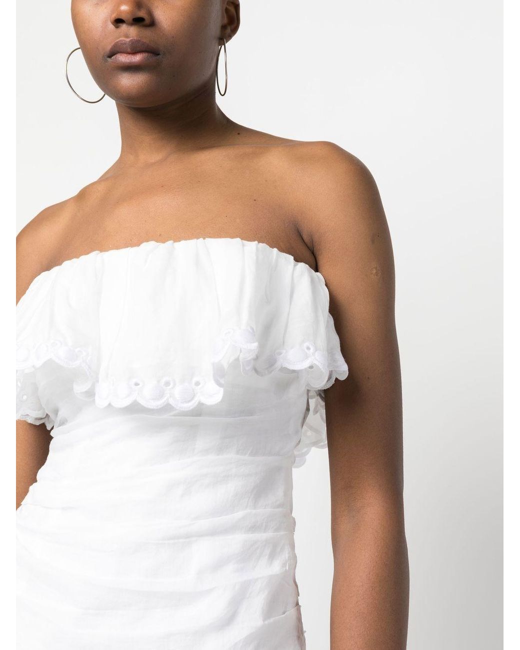 Isabel Marant White Orma Top