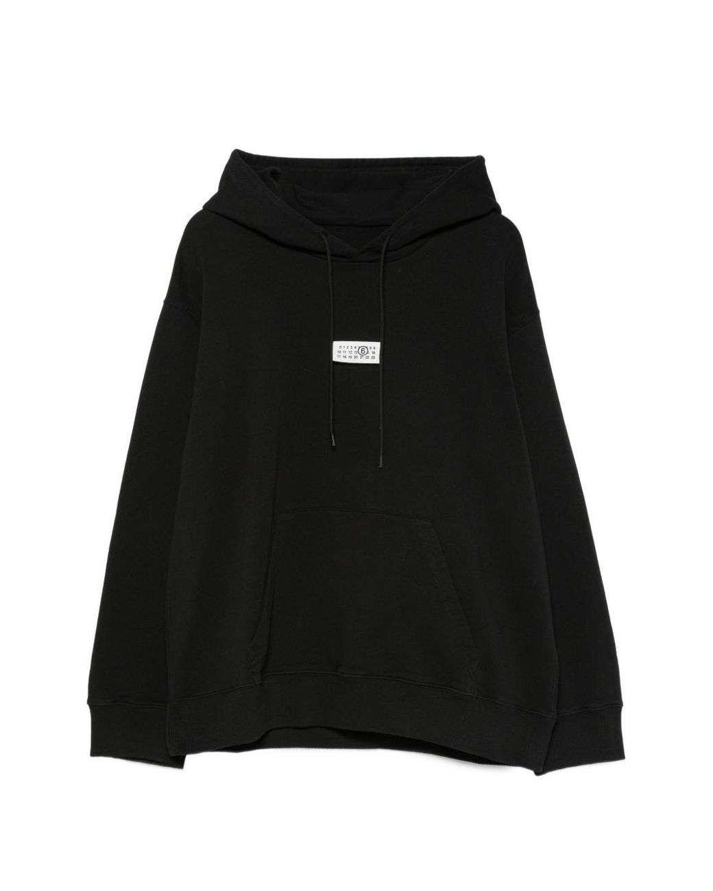 MM6 by Maison Margiela Black Logo Cotton T Shirt