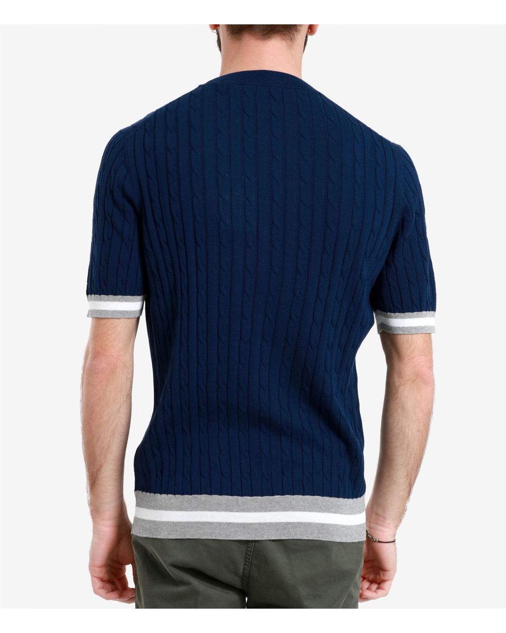 Gran Sasso Blue Sweaters for men