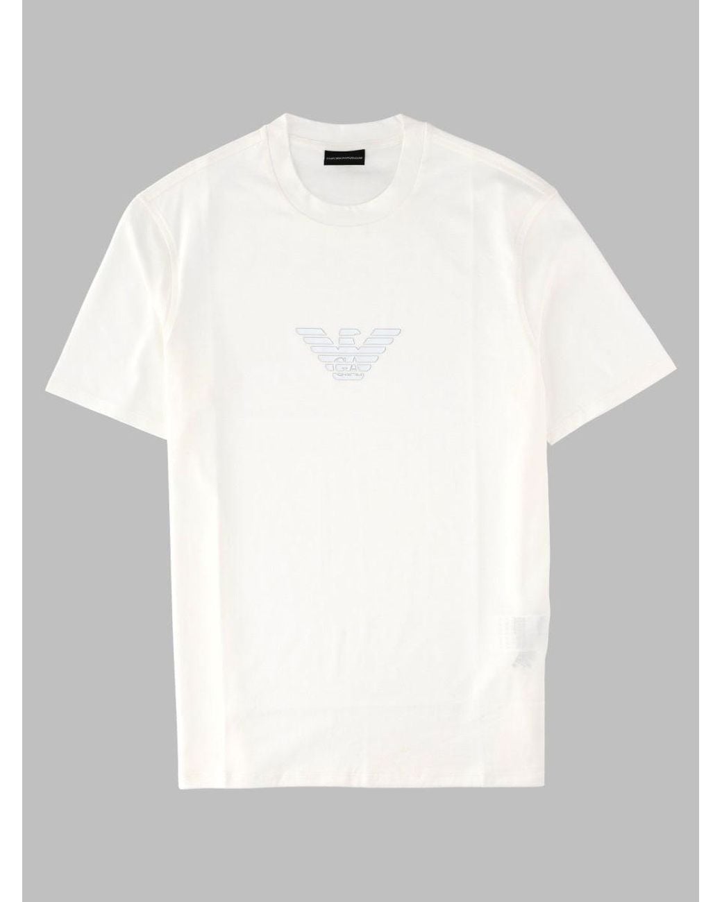 Emporio Armani White T Shirt Essential