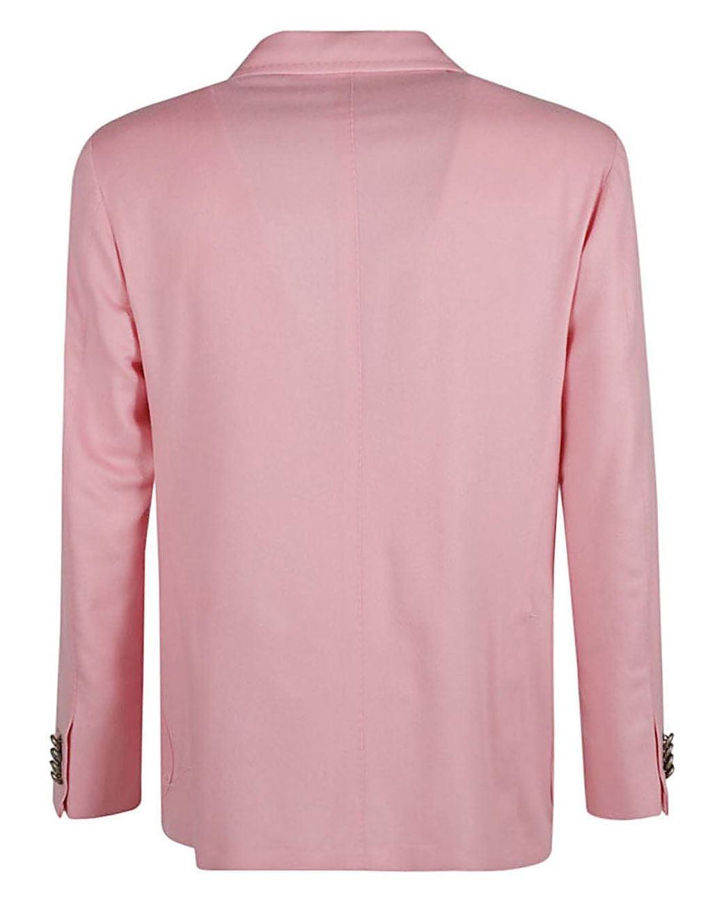 Sartorio Napoli Pink Single Breasted Wool Jacket for men