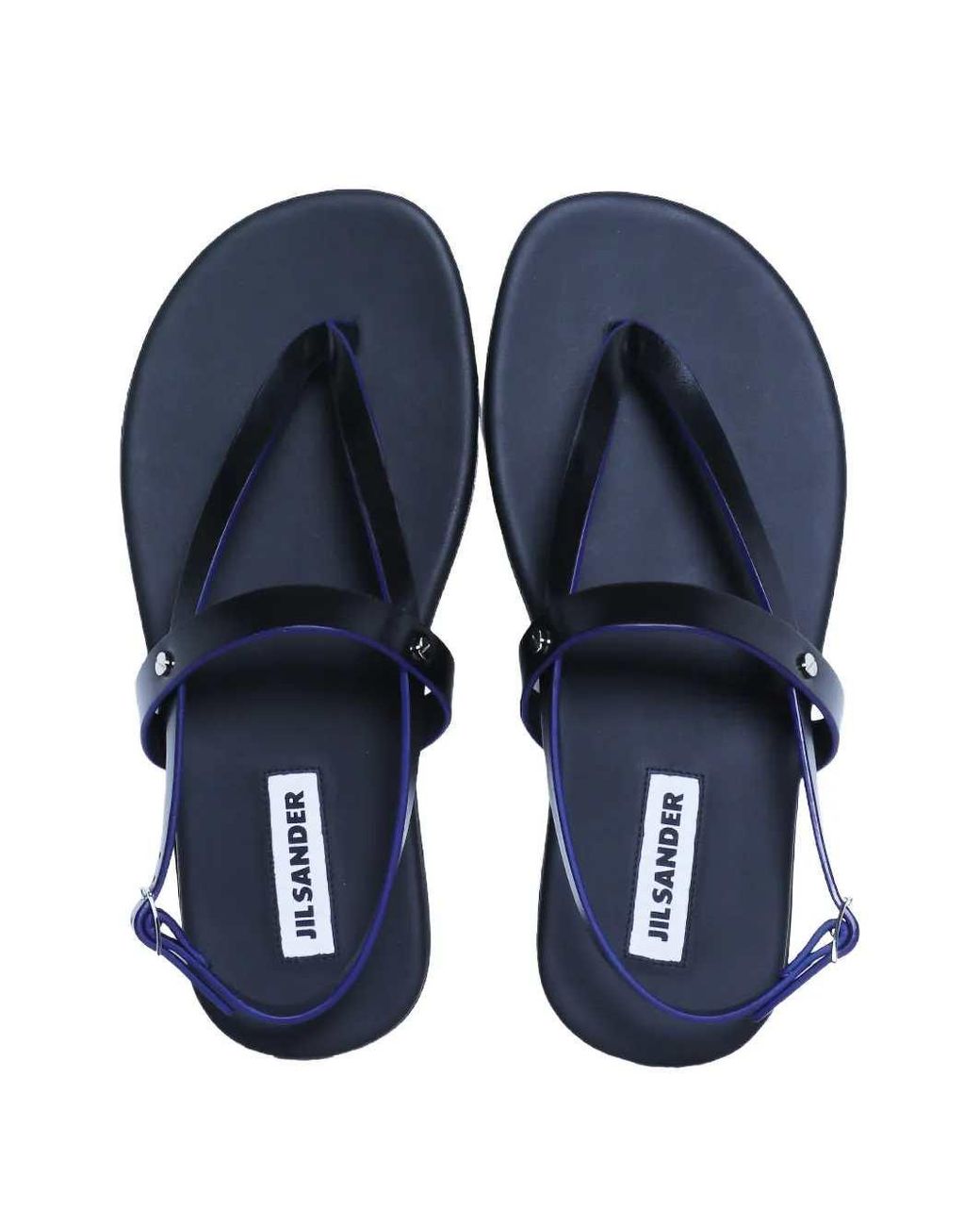 Jil Sander Sandaal in het Blue voor heren