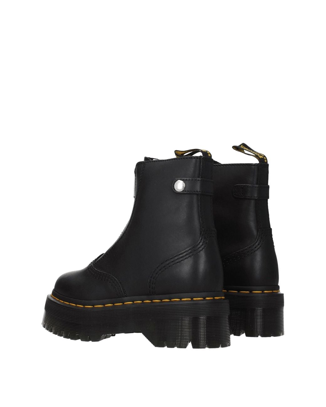 Dr. Martens Black Dr. Martens Stivaletti Jetta Donna Pelle Nero for men