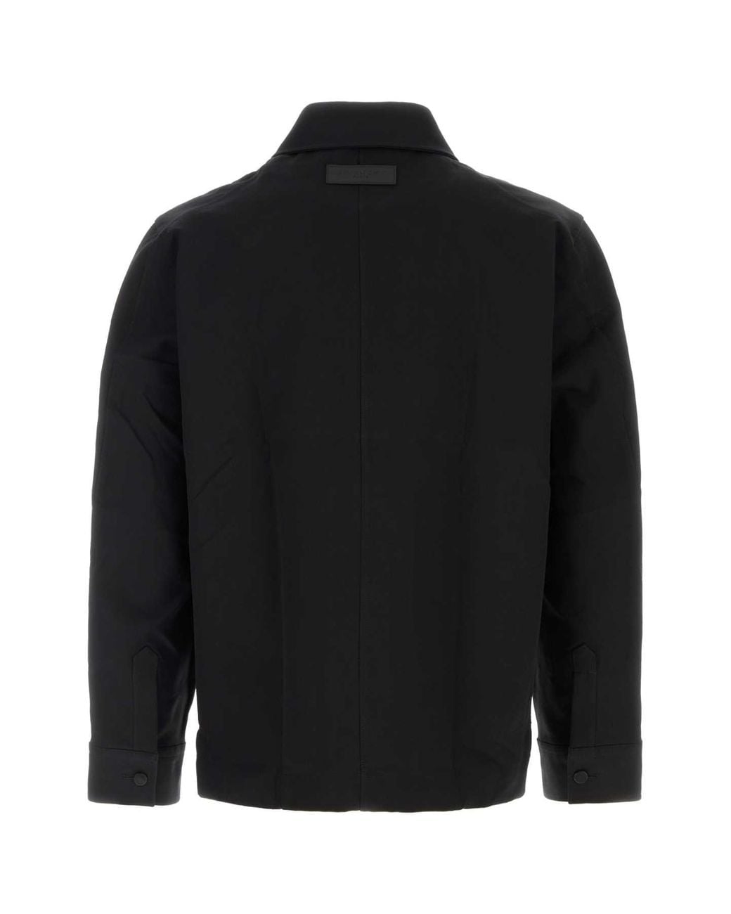 Givenchy Black Regular Solid Shirt for men