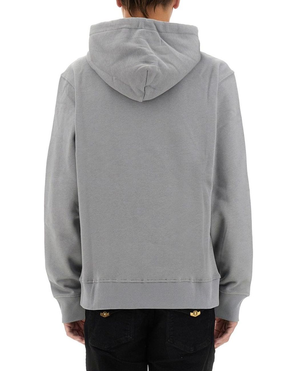 Versace Jeans Couture Gray Logo Sweatshirt for men