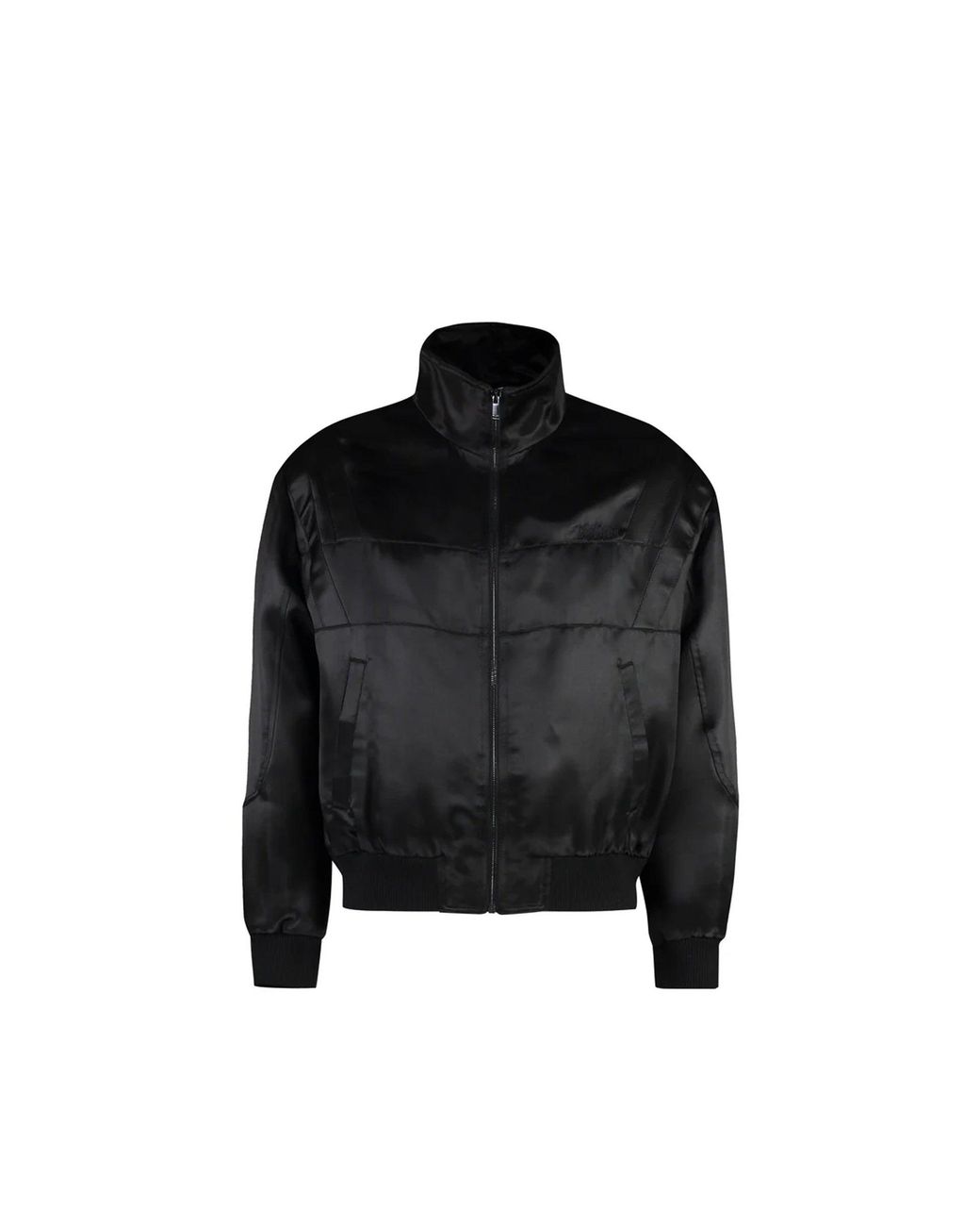 Saint Laurent Black Teddy Full-Zip Jacket Bomber for men