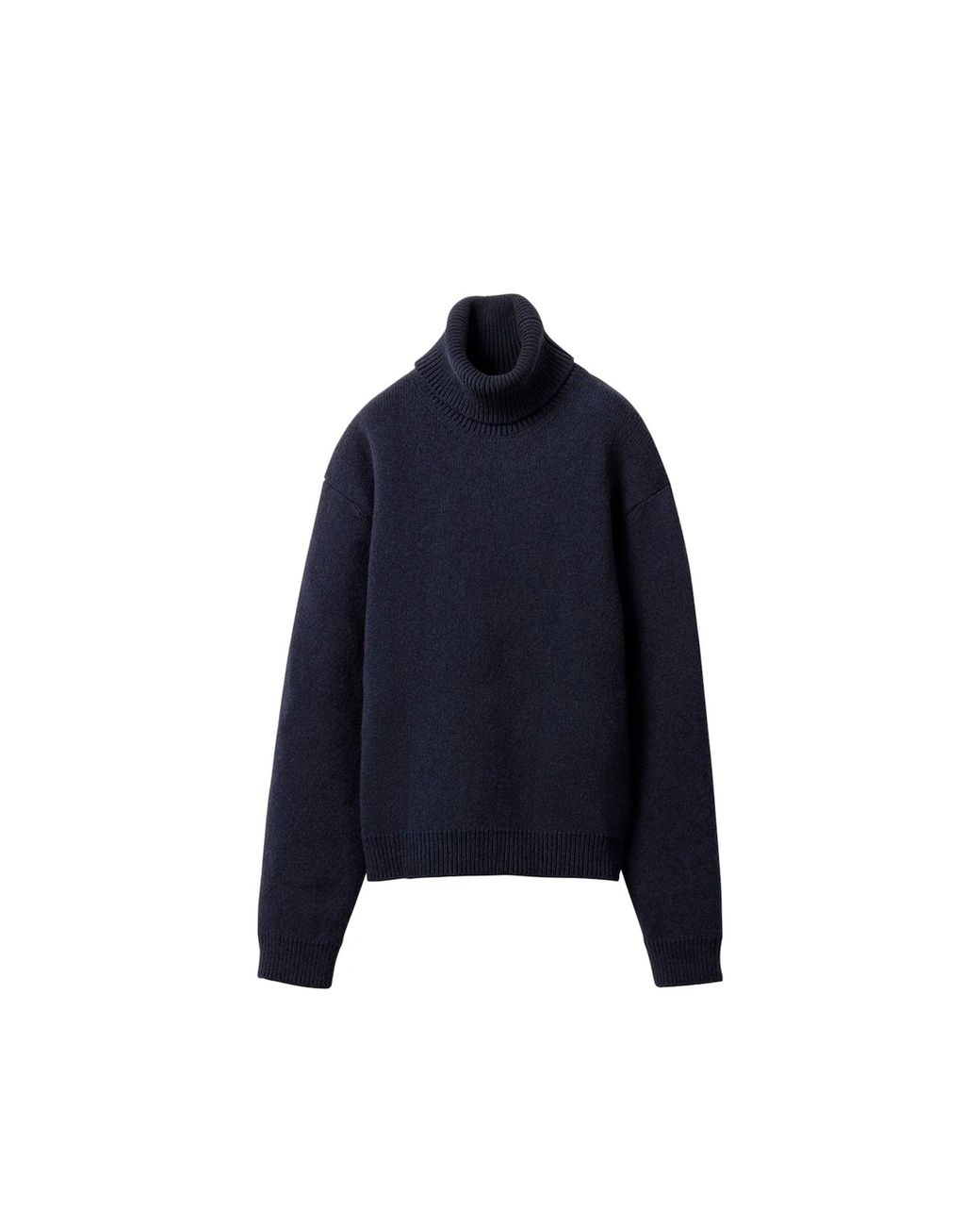 Miu Miu Blue Cashmere Turtleneck