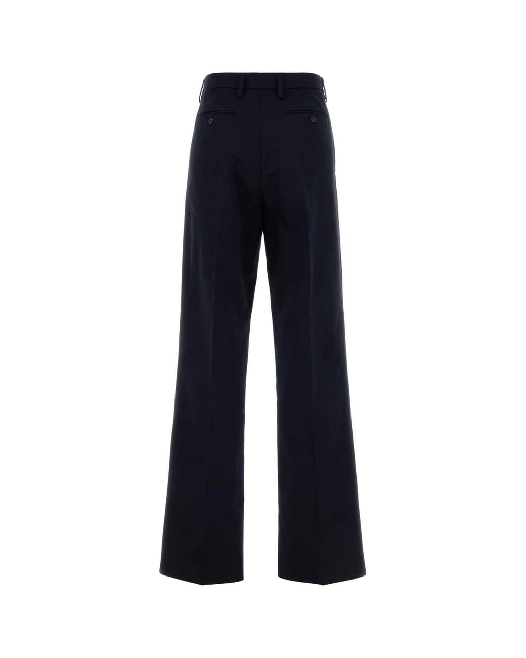 Prada Blue Cotton Pant
