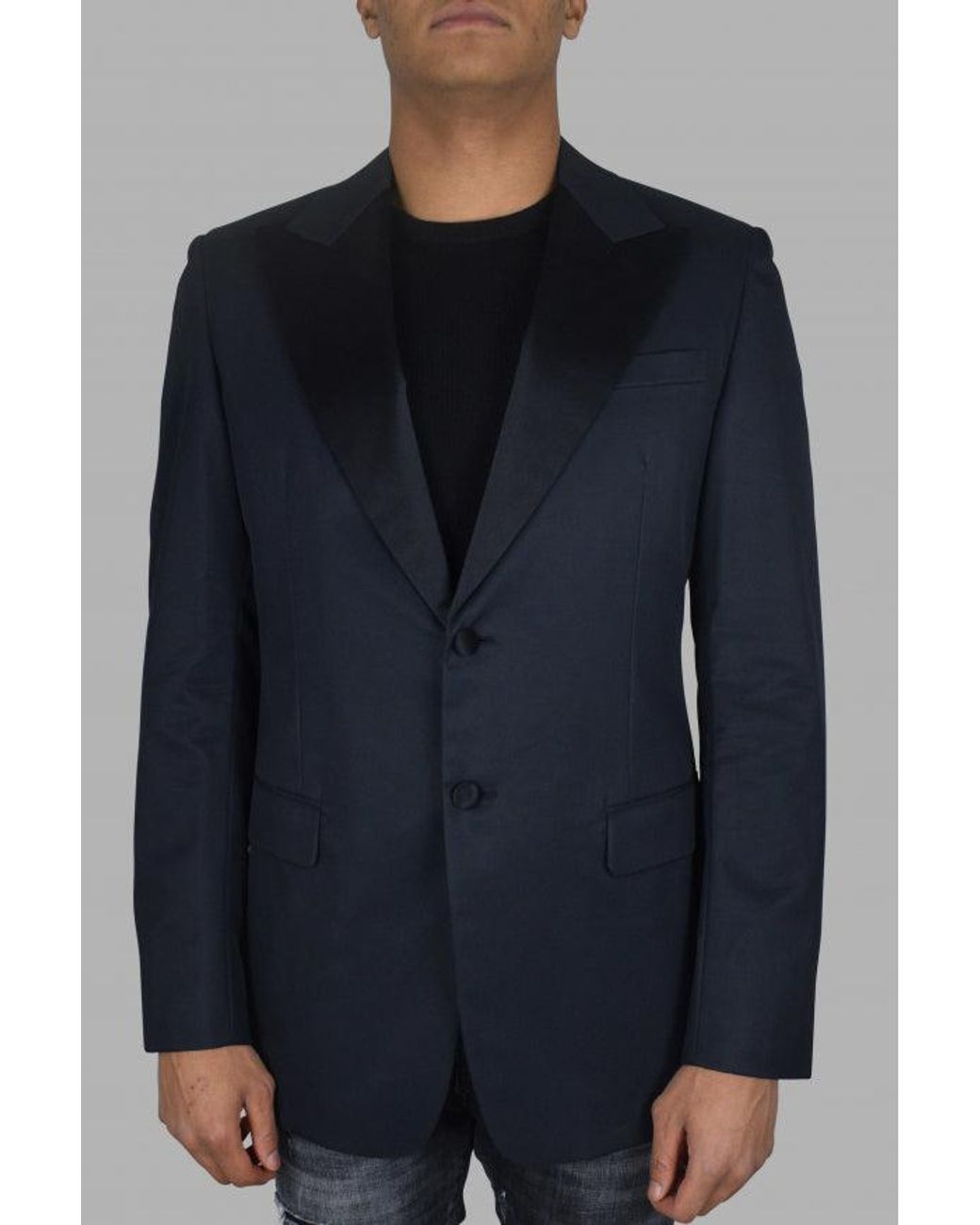 Prada Blue Suit Jacket for men