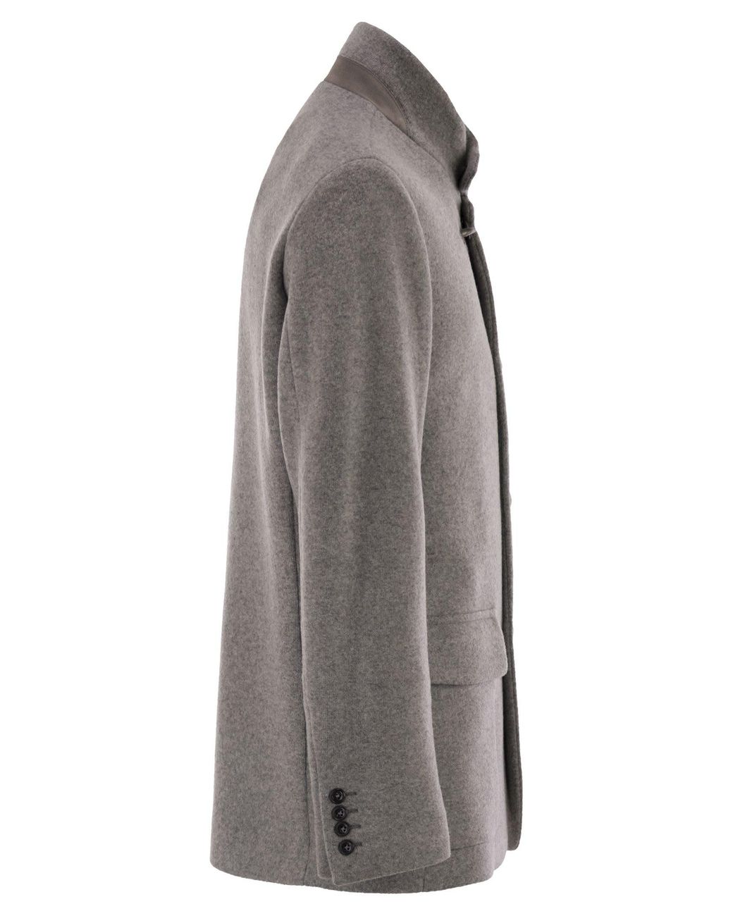Fay Gray Wool Pea Coat for men